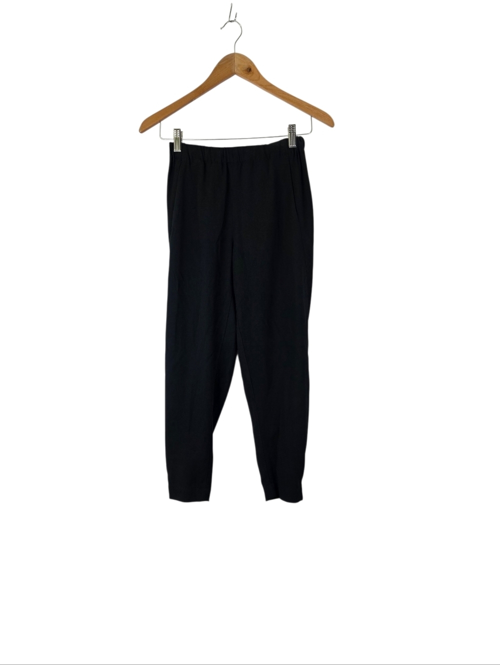 Aritzia Babaton Women's Size XS Dexter Pant Pull-on Tuxedo Pants Black Stretch